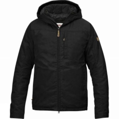 Fjallraven Mens Kiruna Padded Jacket Black Fjallraven Mens Kiruna Padded Jacket Black